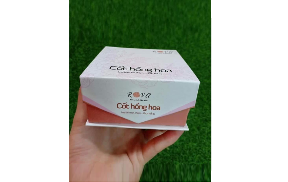 Trị Mụn Cốt Hồng Hoa Rova