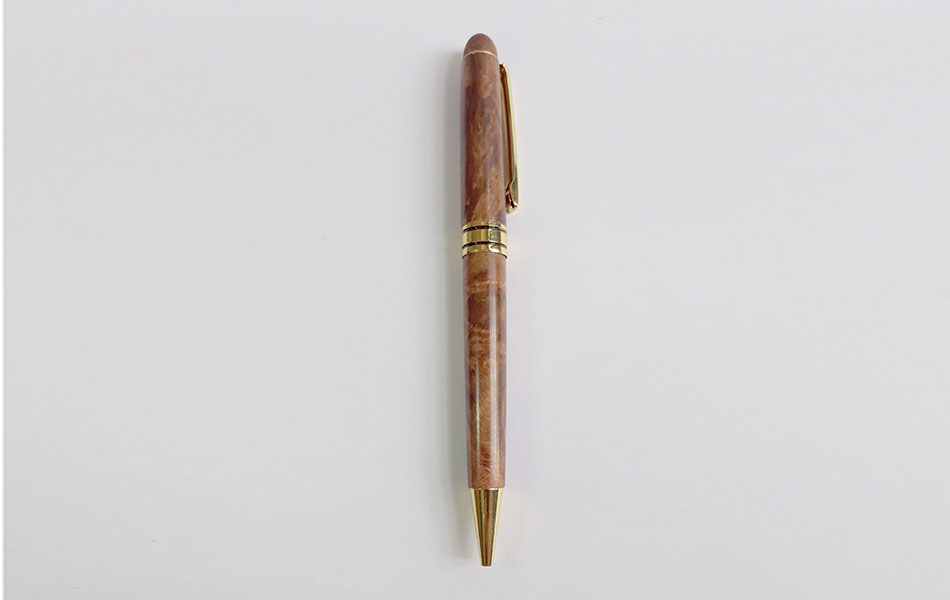 Bút gỗ Nu Huyết Long xoáy